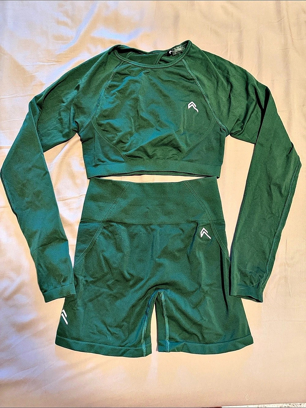 Forest Green Oner Active Athletic Two-Piece Set Like New